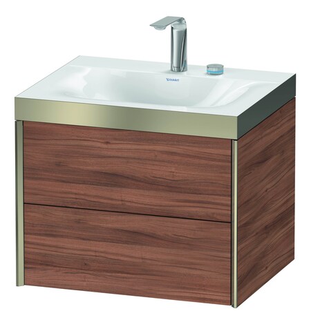 Xviu C-Bonded Wall-Mounted Vanity Natural Walnut